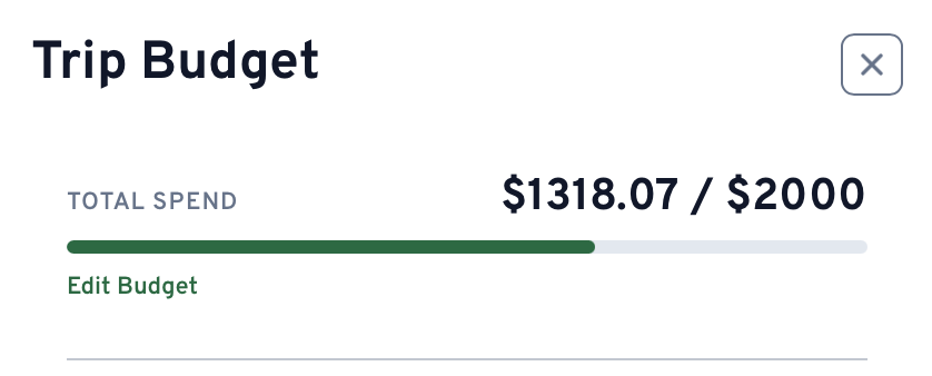 Add Budget Cap